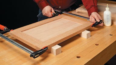 How to Assemble a Cabinet Door: Gluing & Clamping Tips