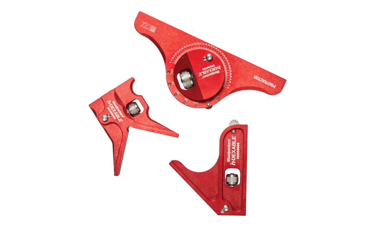 center-finding head V-shaped ruler