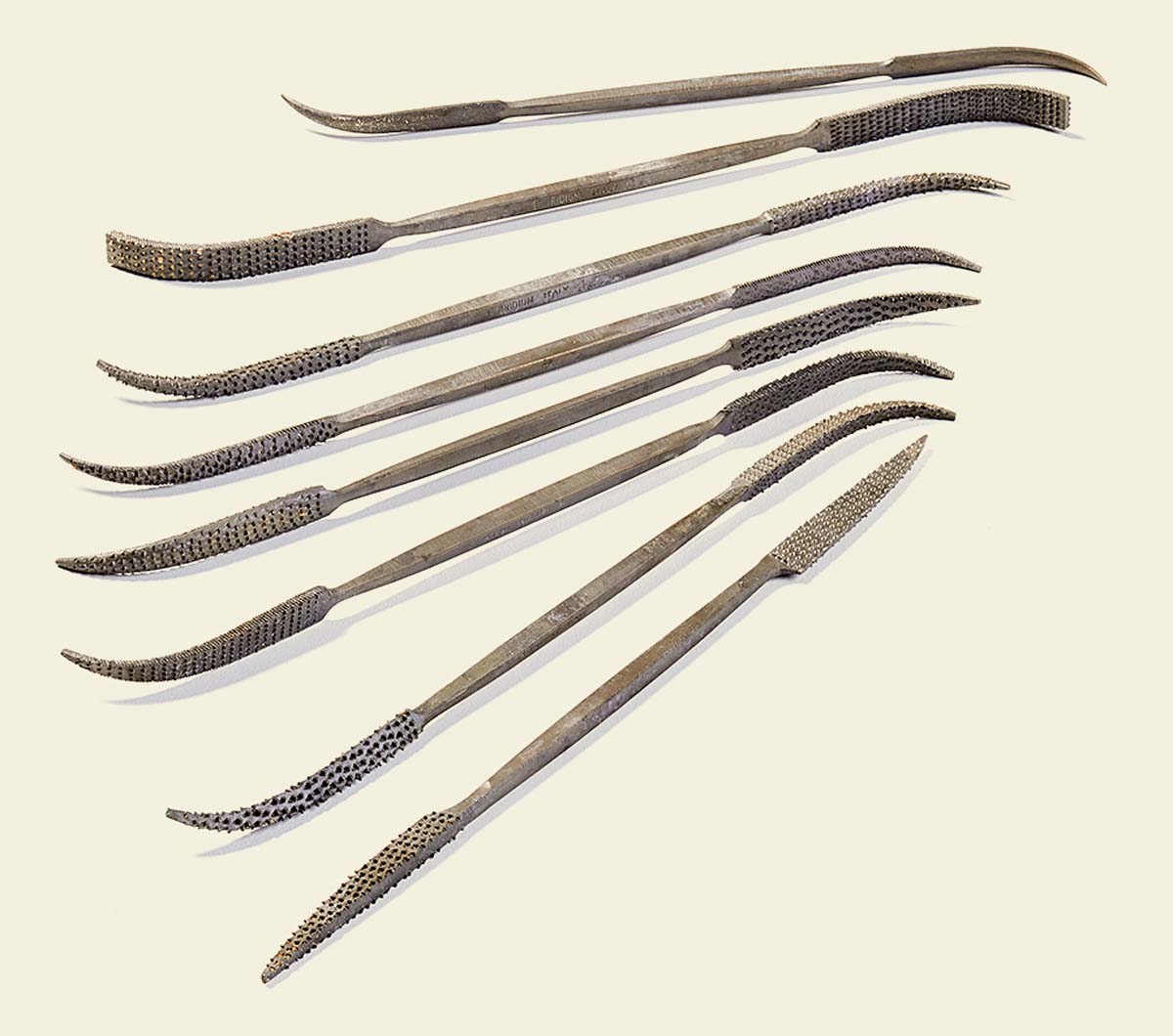 set of rifflers