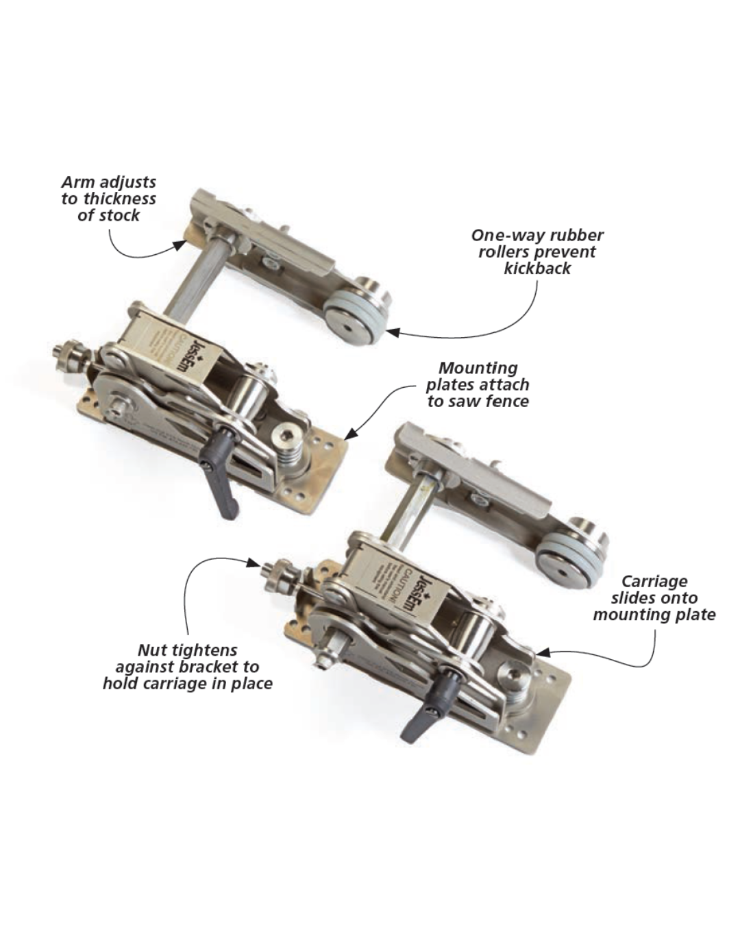 STS stock guide diagram of parts