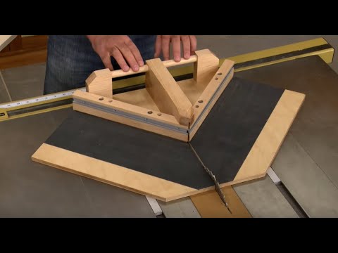 A Table Saw Sled for Picture Perfect Miters!