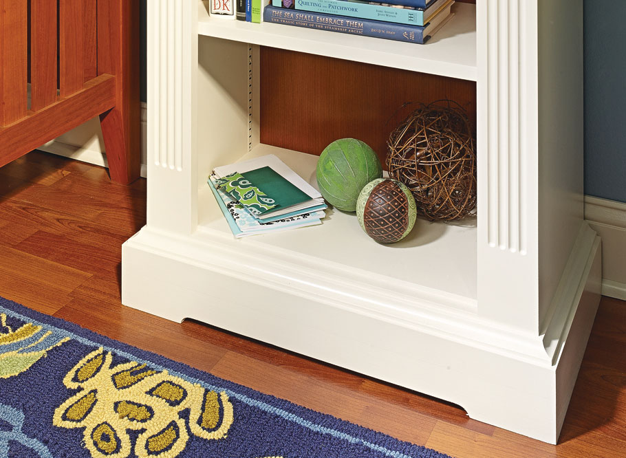 tower bookcase flutes