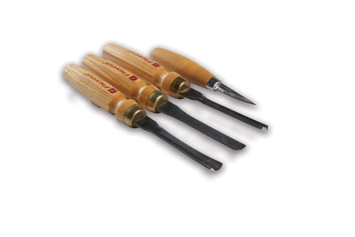 flexcut woodcarving gouges and v tool