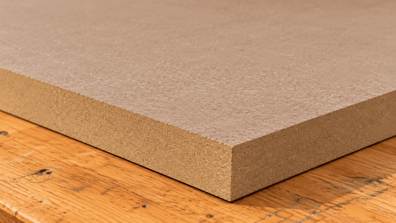 MDF Panel Corner on Workbench
