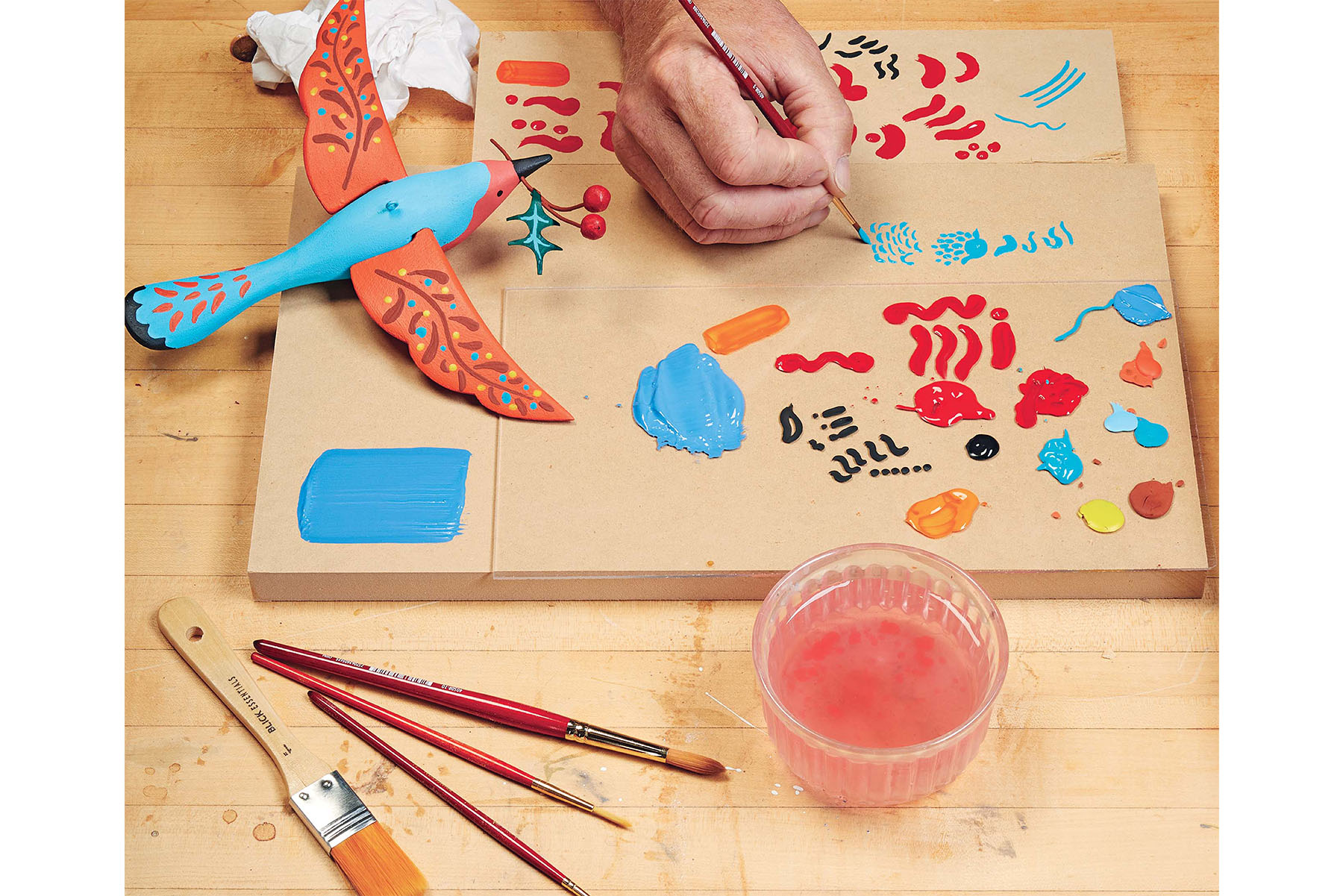 Adding Paint to Your Woodworking Projects