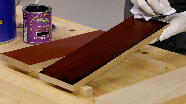 Creating a Glazed Finish