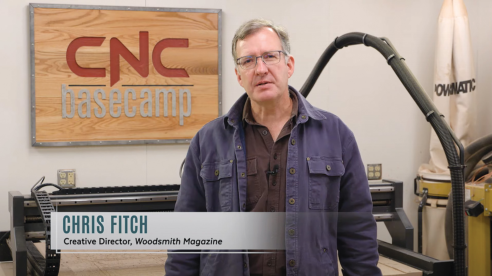 chris fitch at CNC basecamp