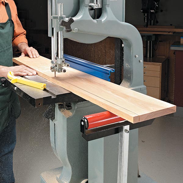 can you rip wood with a bandsaw?