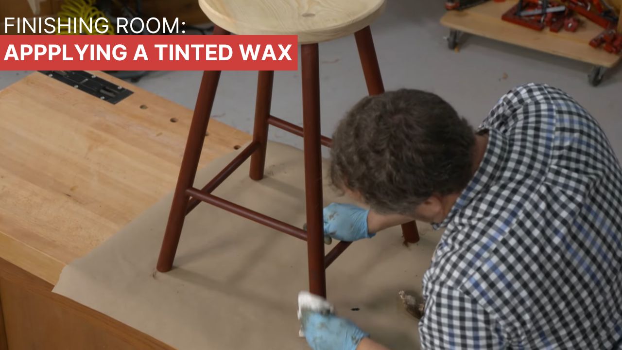 Applying a Tinted Wax