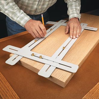 How to Select the Best Wood Grain with a Simple Layout Jig