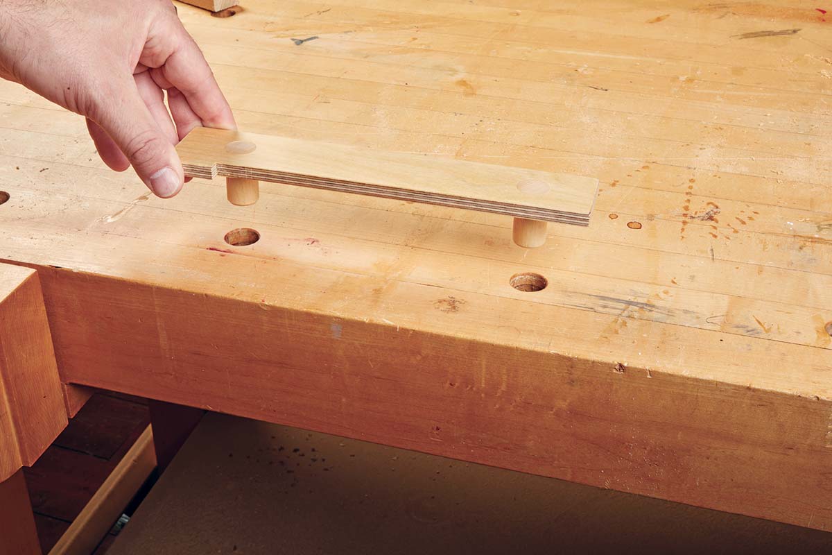 DIY Bench Hook Stop
