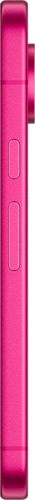 Zijkant van de roze Google Pixel 11
