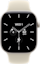 De voorkant van de witte Apple Watch Series 12 met wit bandje