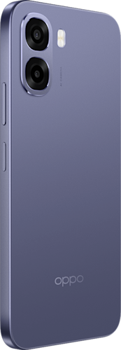 OPPO A6x 128 GB in de kleur Black Purple (paars)