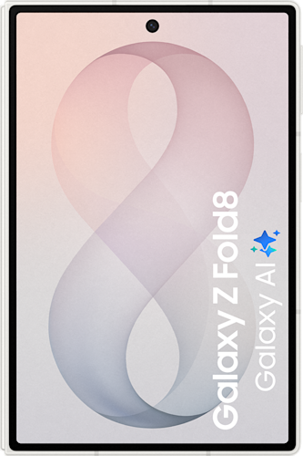 De voorkant van de Samsung Galaxy Z Fold8