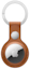 Apple Airtag Leather Key Ring Saddle Brown