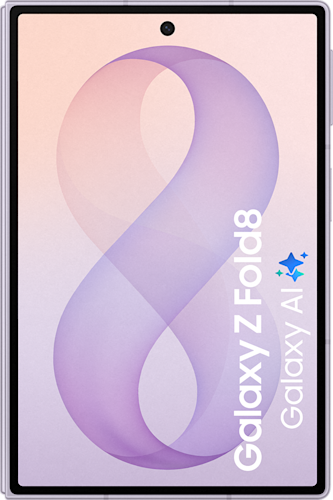 De voorkant van de Samsung Galaxy Z Fold8