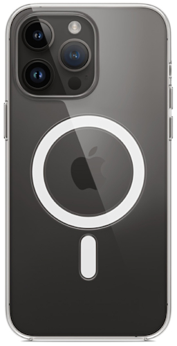 Apple iPhone 14 Pro Max Clear Case met MagSafe