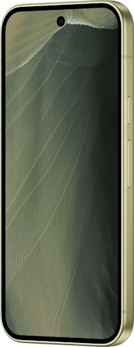 Voorkant van de groene Google Pixel 11
