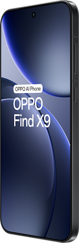 OPPO Find X9 in de kleur Space Black (zwart)