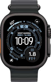 Apple Watch Ultra 3 GPS + Cellular 49mm Black Titanium Case with Black Ocean Band