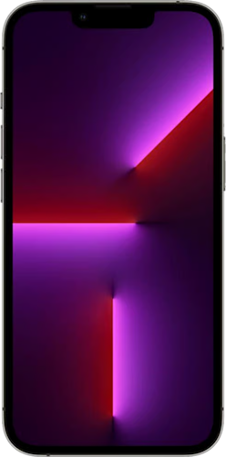 De voorkant van de refurbished iPhone 13 Pro