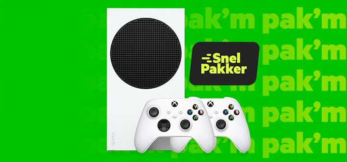 Nu een Xbox Series als welkomstcadeau