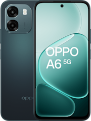 OPPO A6 in de kleur Sapphire Black