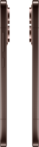 OPPO Reno15 Pro in de kleur Dusk Black (bruin)