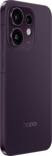 OPPO Reno16 512 GB in de kleur Purple Black (donkerpaars)