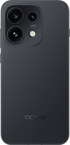 OPPO Reno16 pro 512 GB in de kleur Starlight Black (zwart)