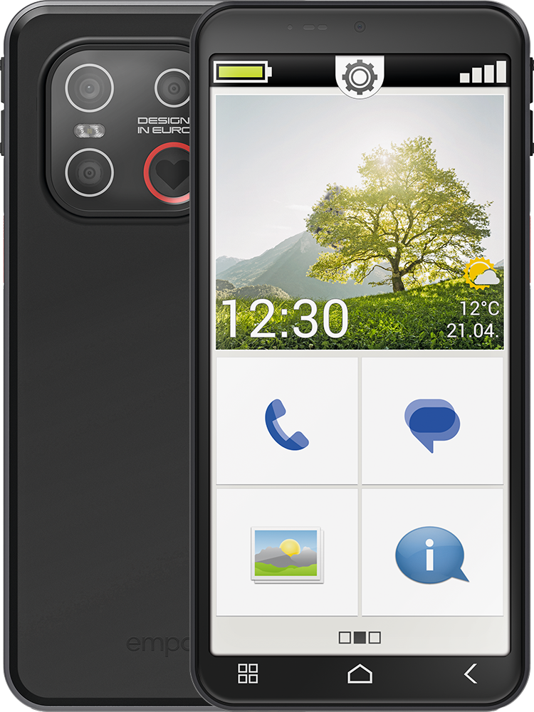 Emporia SMART.7 mini 4G 128GB, Black