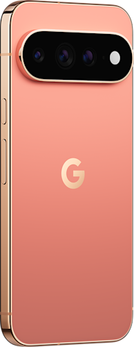 De achterkant van de oranje Google Pixel 11 Pro