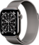 Apple Watch Series 11 GPS + Cellular 42mm Slate Titanium Case with Slate Milanese Loop
