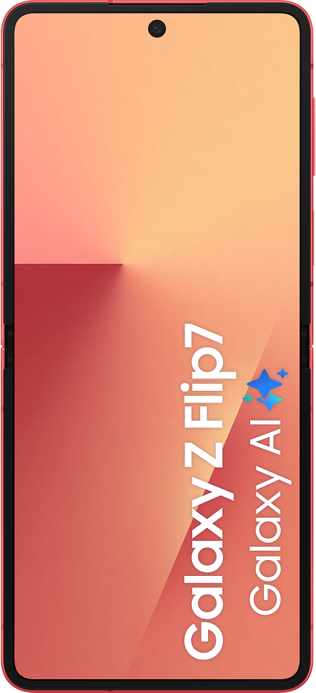 Samsung Galaxy Z Flip7 256 GB - Coral red met abonnement afsluiten