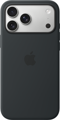Apple iPhone 17 Pro Max Silicone Case met MagSafe Black