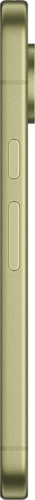 Zijkant van de groene Google Pixel 11
