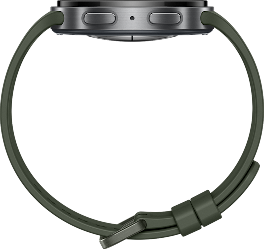 De zijkant van de Samsung Galaxy Watch9