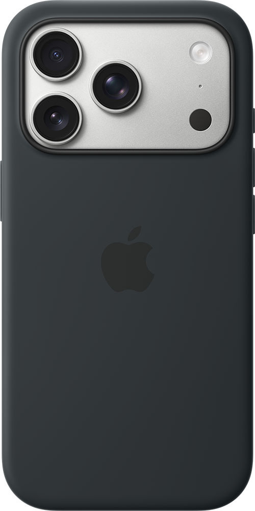 Apple iPhone 17 Pro Silicone Case met MagSafe Black