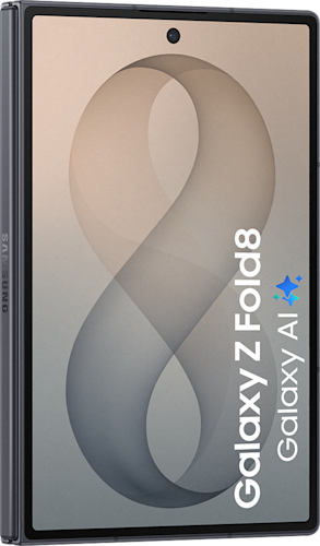 De voorkant van de Samsung Galaxy Z Fold8