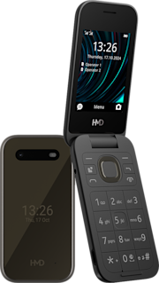 HMD 2660 Flip 4G, Cosy Black