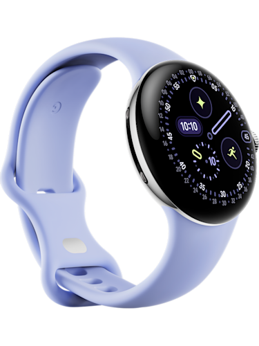 Google Pixel Watch 4, Silver Iris