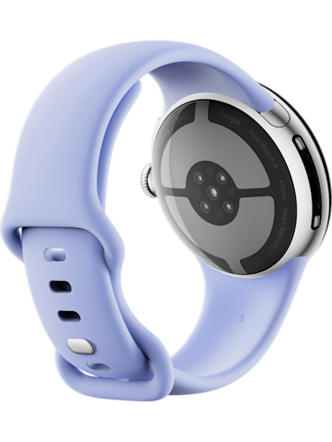 Google Pixel Watch 4, Silver Iris