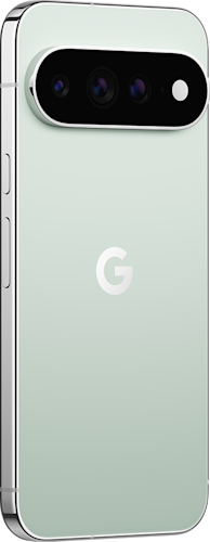 Achterkant van de lichtgroene Google Pixel 11 Pro