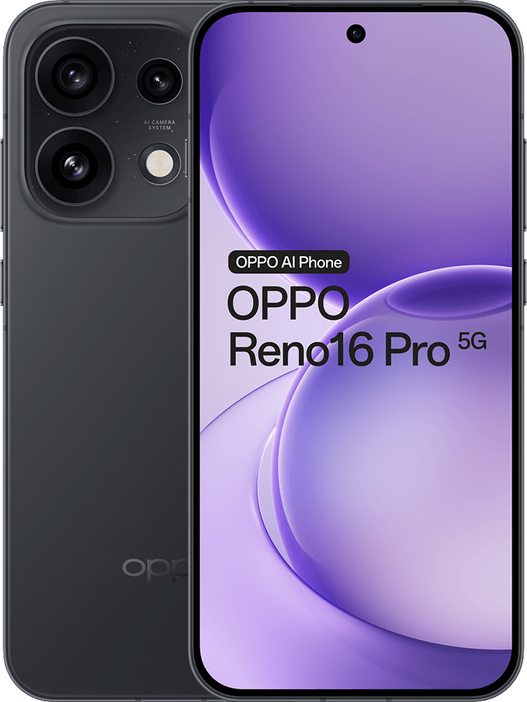 OPPO Reno16 Pro 5G eSIM 512GB, Starlight Black