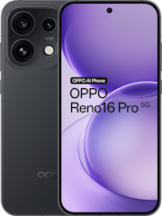 OPPO Reno16 pro 512 GB in de kleur Starlight Black (zwart)