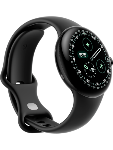 Google Pixel Watch 4, Black Obsidian