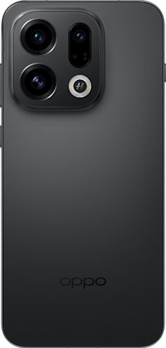 OPPO Find X9 in de kleur Space Black (zwart)