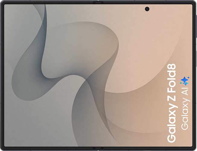 De opengeklapte Samsung Galaxy Z Fold8