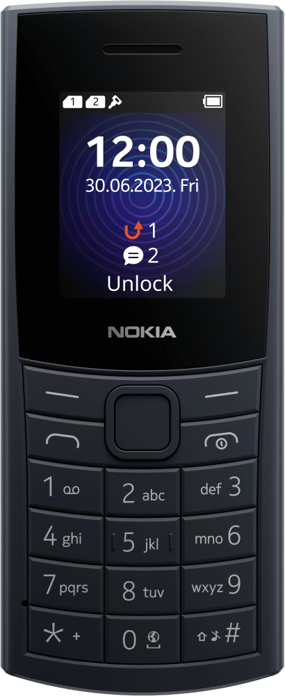 Nokia 110 4G (2023 Edition), Midnight Blue